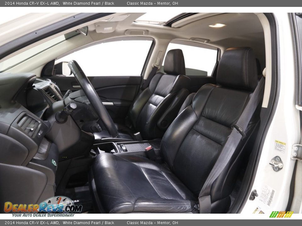2014 Honda CR-V EX-L AWD White Diamond Pearl / Black Photo #5