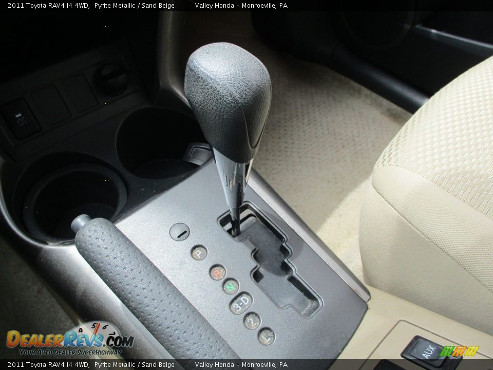 2011 Toyota RAV4 I4 4WD Pyrite Metallic / Sand Beige Photo #15