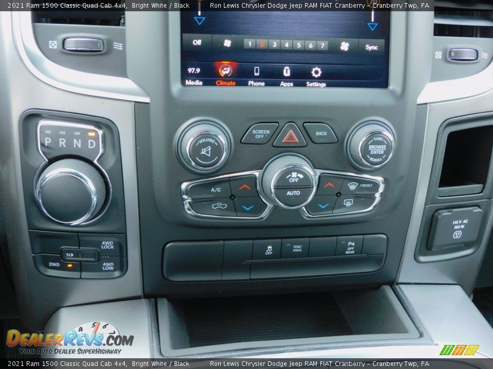 2021 Ram 1500 Classic Quad Cab 4x4 Bright White / Black Photo #18