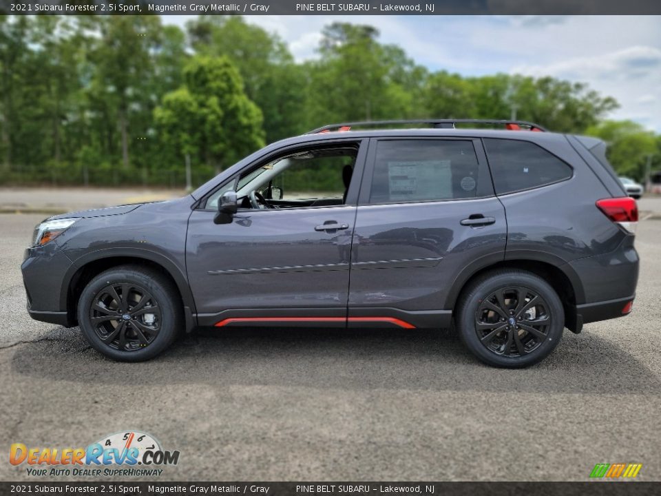 2021 Subaru Forester 2.5i Sport Magnetite Gray Metallic / Gray Photo #4