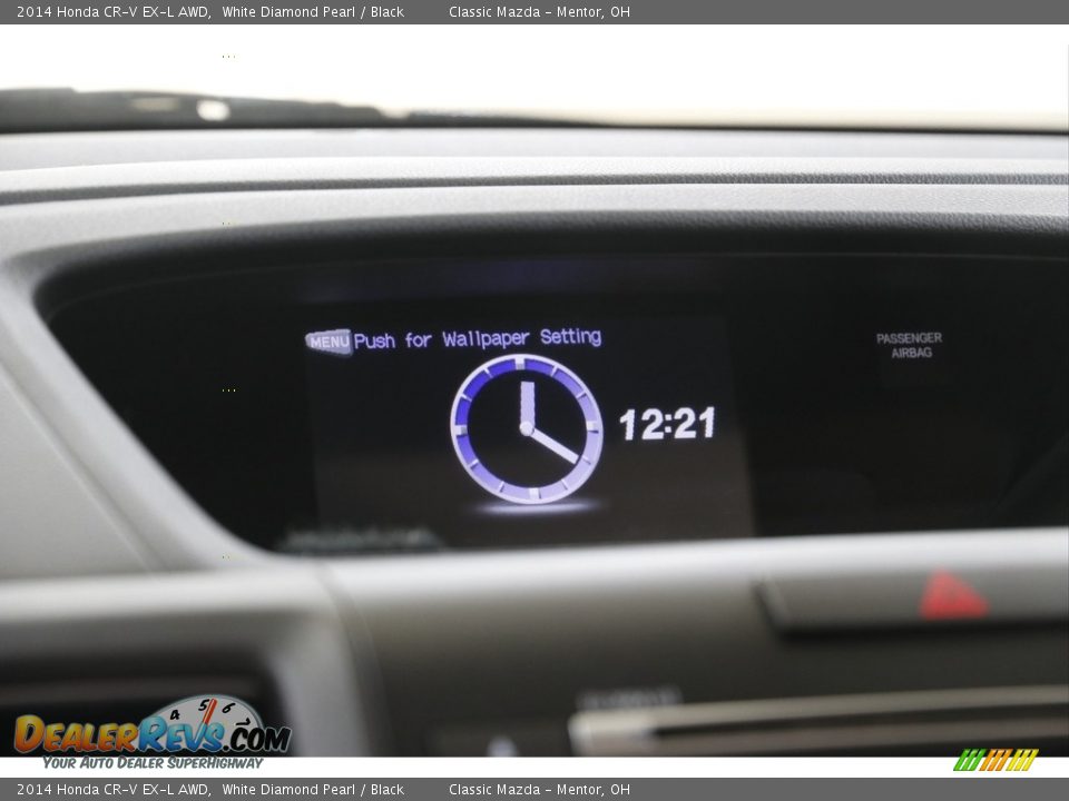 2014 Honda CR-V EX-L AWD White Diamond Pearl / Black Photo #12