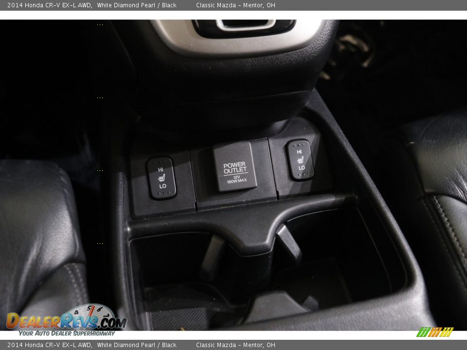 2014 Honda CR-V EX-L AWD White Diamond Pearl / Black Photo #14