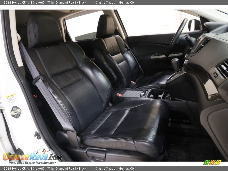 2014 Honda CR-V EX-L AWD White Diamond Pearl / Black Photo #15