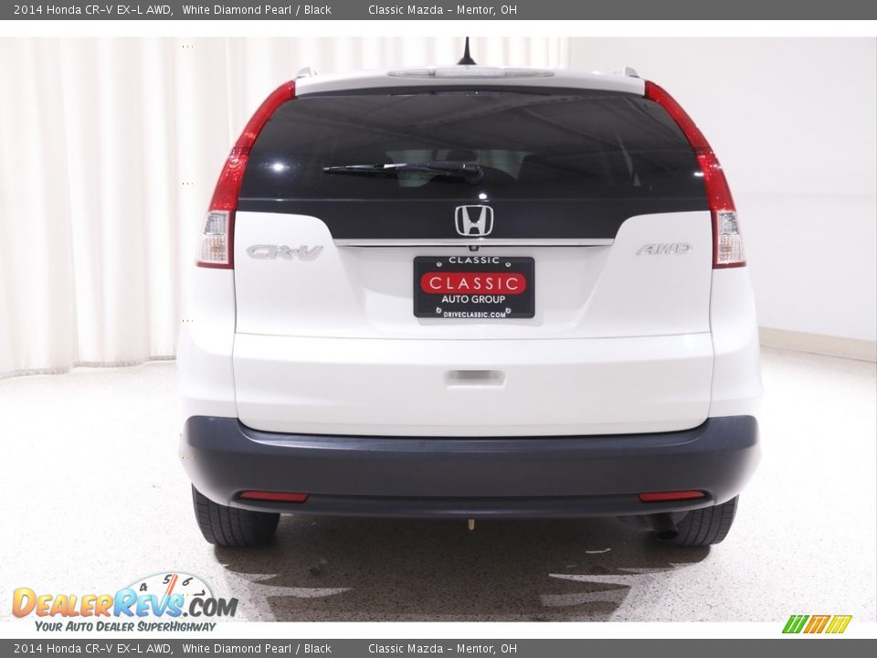 2014 Honda CR-V EX-L AWD White Diamond Pearl / Black Photo #18
