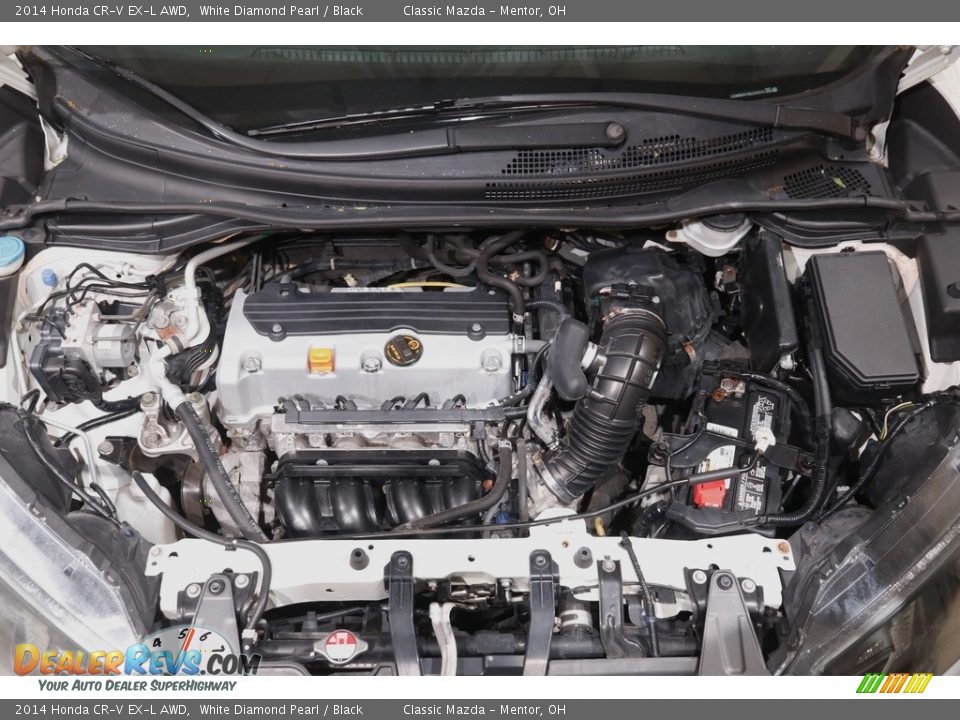 2014 Honda CR-V EX-L AWD White Diamond Pearl / Black Photo #19