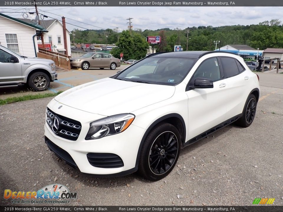 2018 Mercedes-Benz GLA 250 4Matic Cirrus White / Black Photo #1