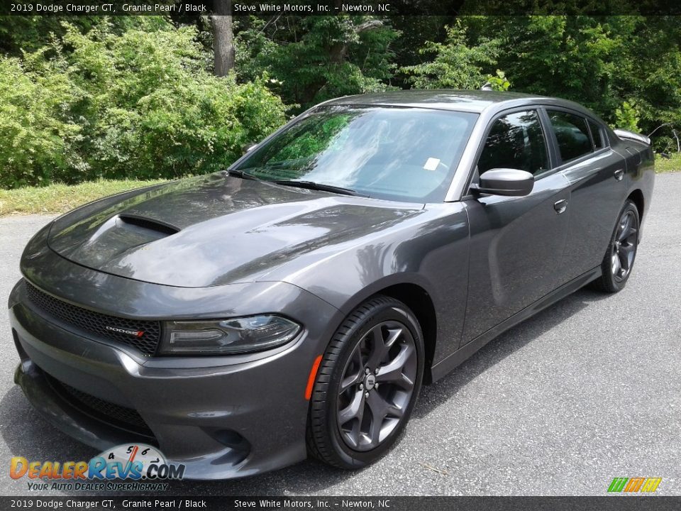 2019 Dodge Charger GT Granite Pearl / Black Photo #2