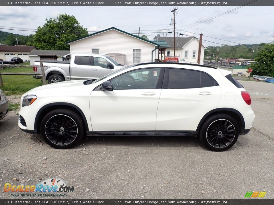 2018 Mercedes-Benz GLA 250 4Matic Cirrus White / Black Photo #2