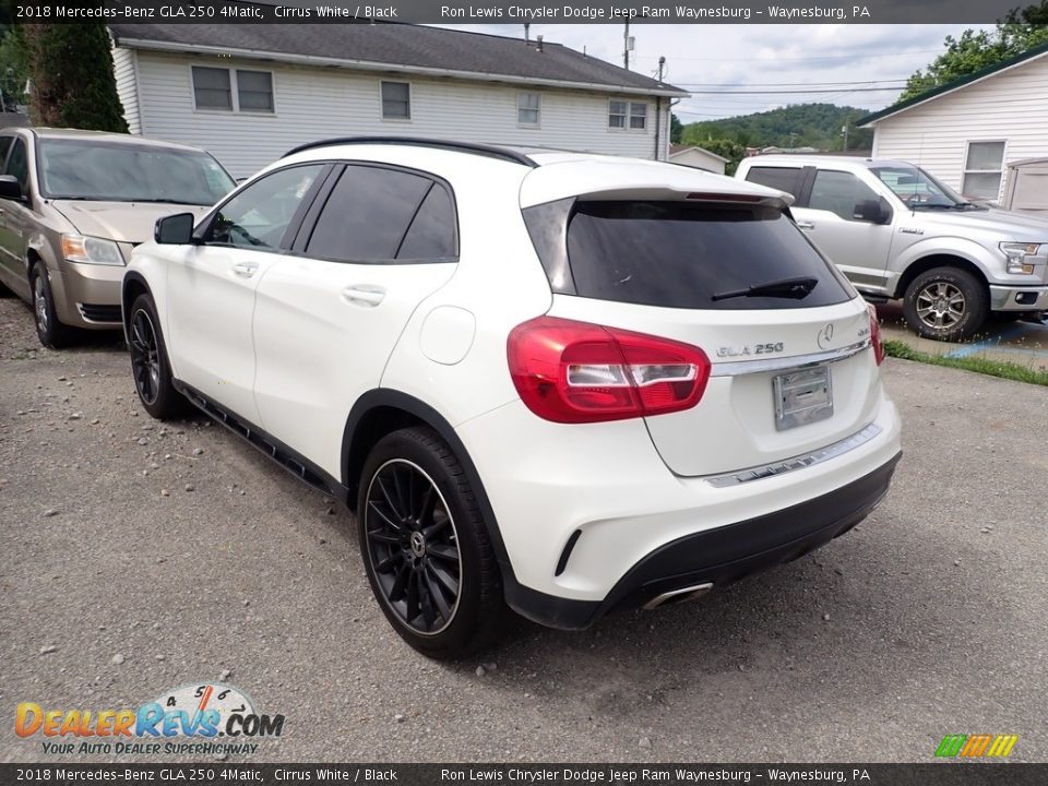 2018 Mercedes-Benz GLA 250 4Matic Cirrus White / Black Photo #3