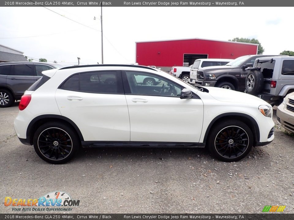 2018 Mercedes-Benz GLA 250 4Matic Cirrus White / Black Photo #6