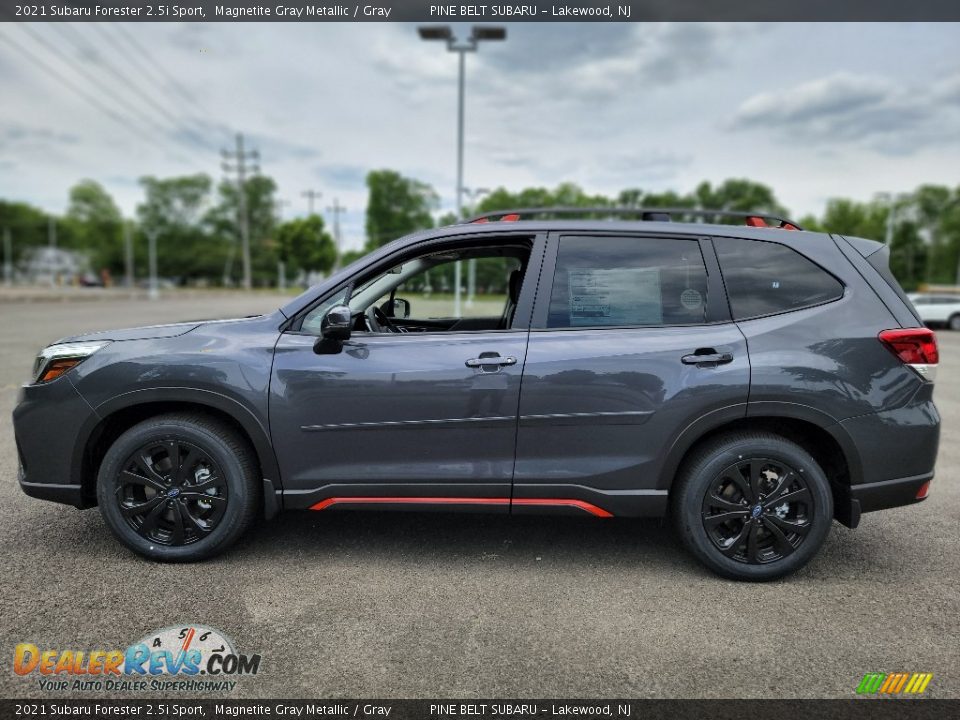 Magnetite Gray Metallic 2021 Subaru Forester 2.5i Sport Photo #4