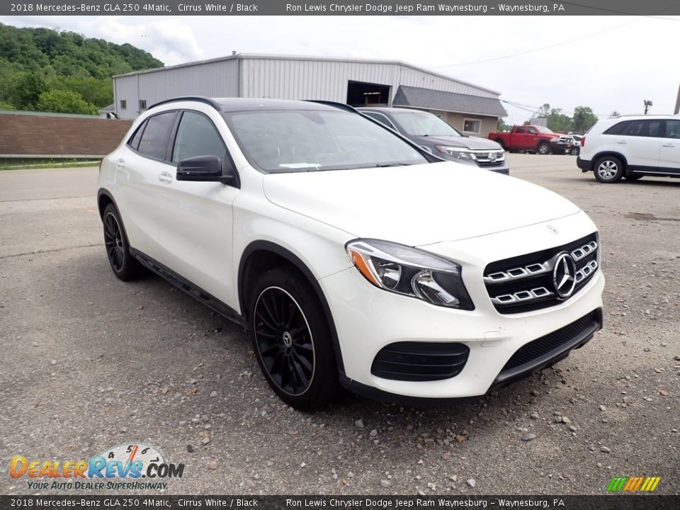 2018 Mercedes-Benz GLA 250 4Matic Cirrus White / Black Photo #7