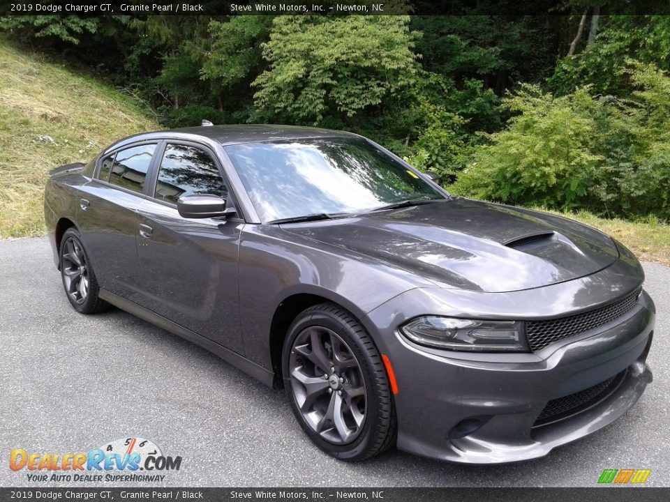 2019 Dodge Charger GT Granite Pearl / Black Photo #7