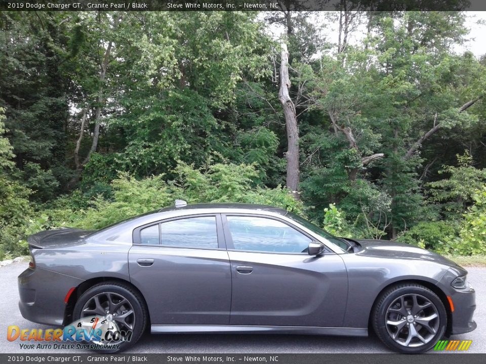 2019 Dodge Charger GT Granite Pearl / Black Photo #8