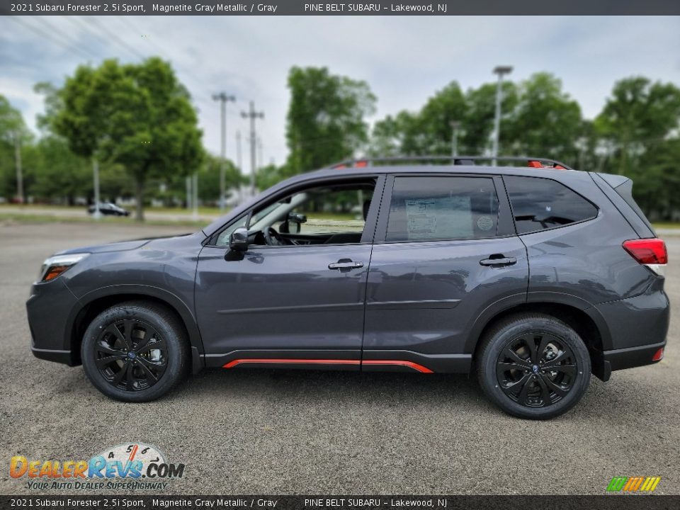 2021 Subaru Forester 2.5i Sport Magnetite Gray Metallic / Gray Photo #4