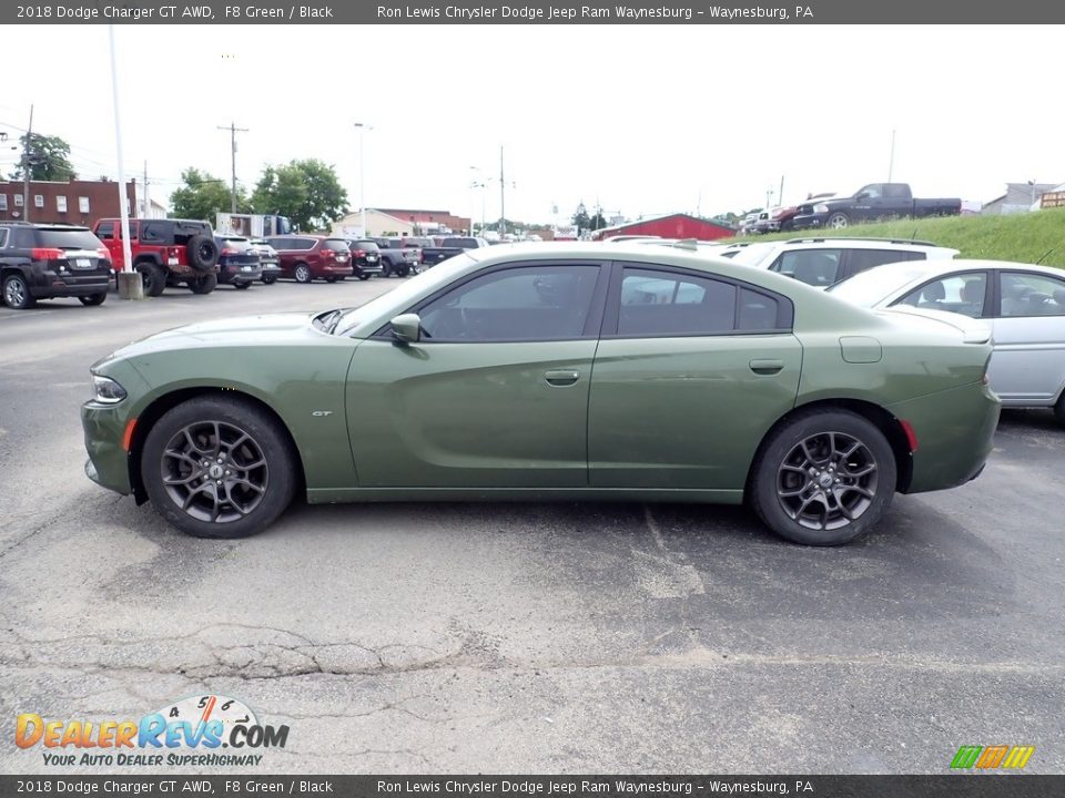 F8 Green 2018 Dodge Charger GT AWD Photo #3