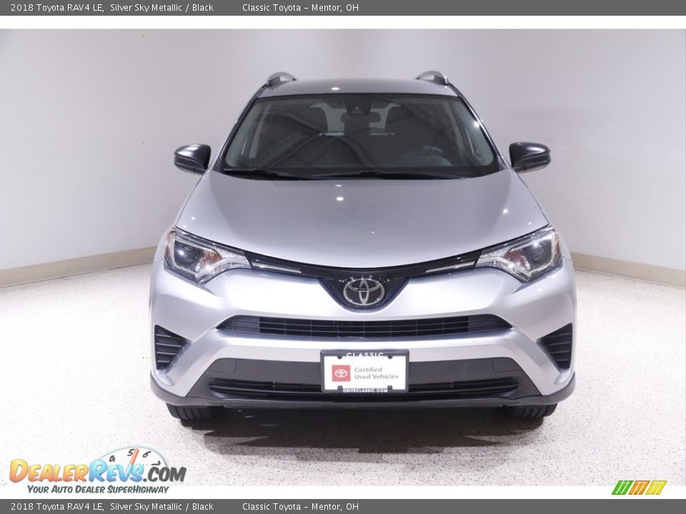 2018 Toyota RAV4 LE Silver Sky Metallic / Black Photo #2