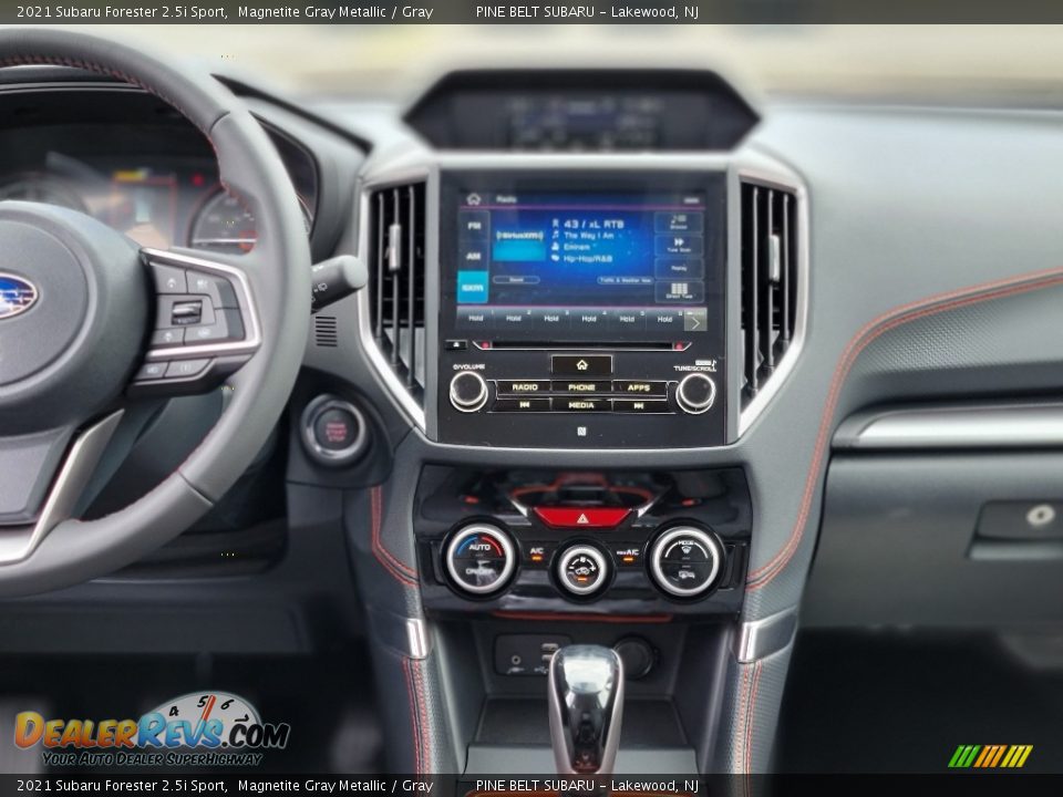 2021 Subaru Forester 2.5i Sport Magnetite Gray Metallic / Gray Photo #10