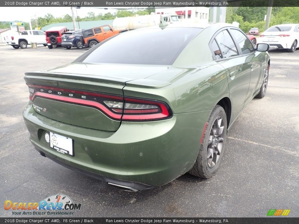 2018 Dodge Charger GT AWD F8 Green / Black Photo #6