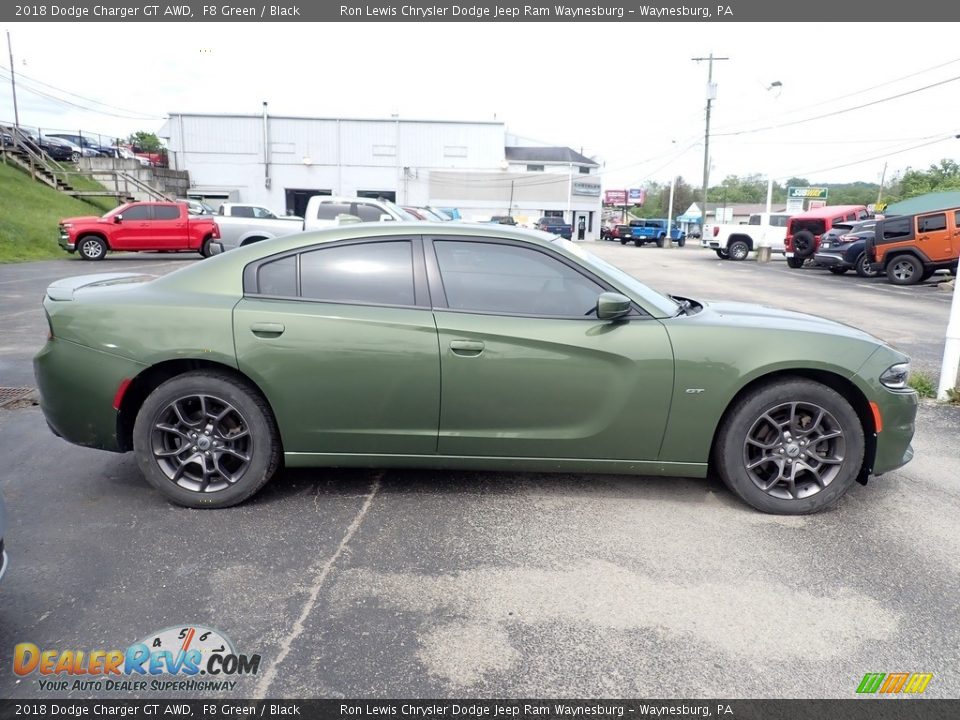 F8 Green 2018 Dodge Charger GT AWD Photo #7