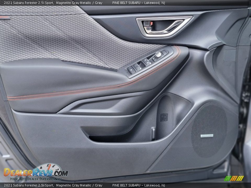 2021 Subaru Forester 2.5i Sport Magnetite Gray Metallic / Gray Photo #12