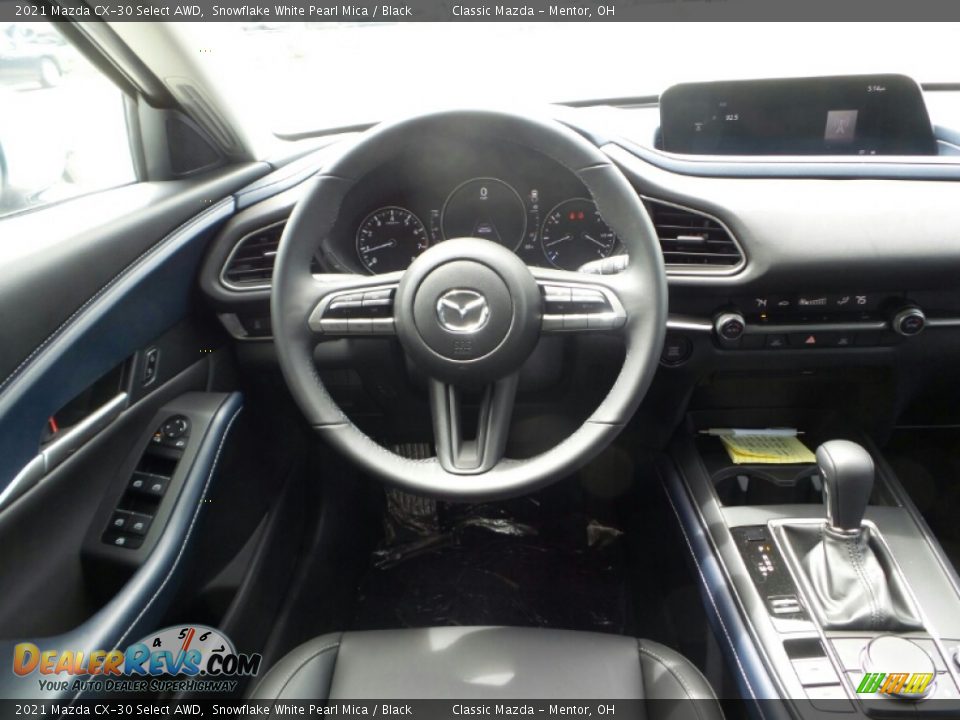 2021 Mazda CX-30 Select AWD Snowflake White Pearl Mica / Black Photo #4