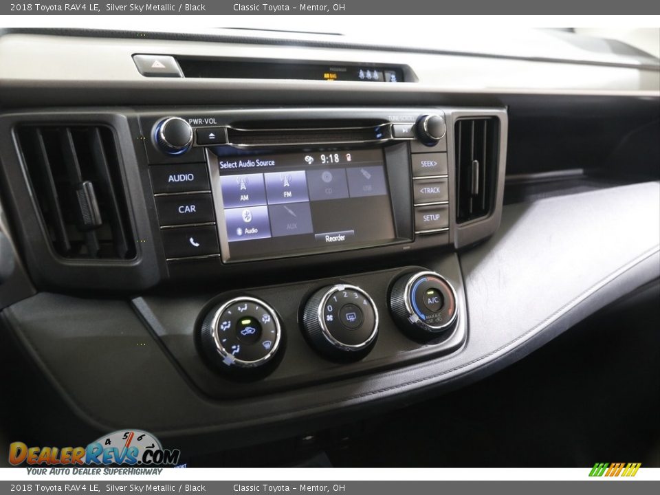 2018 Toyota RAV4 LE Silver Sky Metallic / Black Photo #9