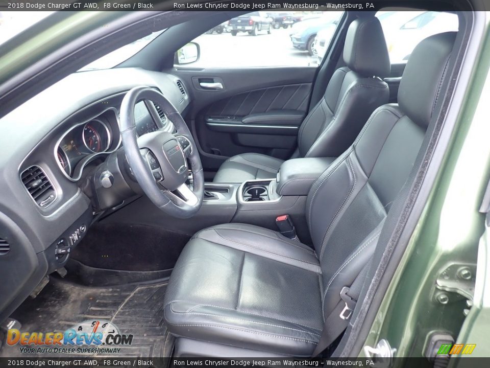 Front Seat of 2018 Dodge Charger GT AWD Photo #14