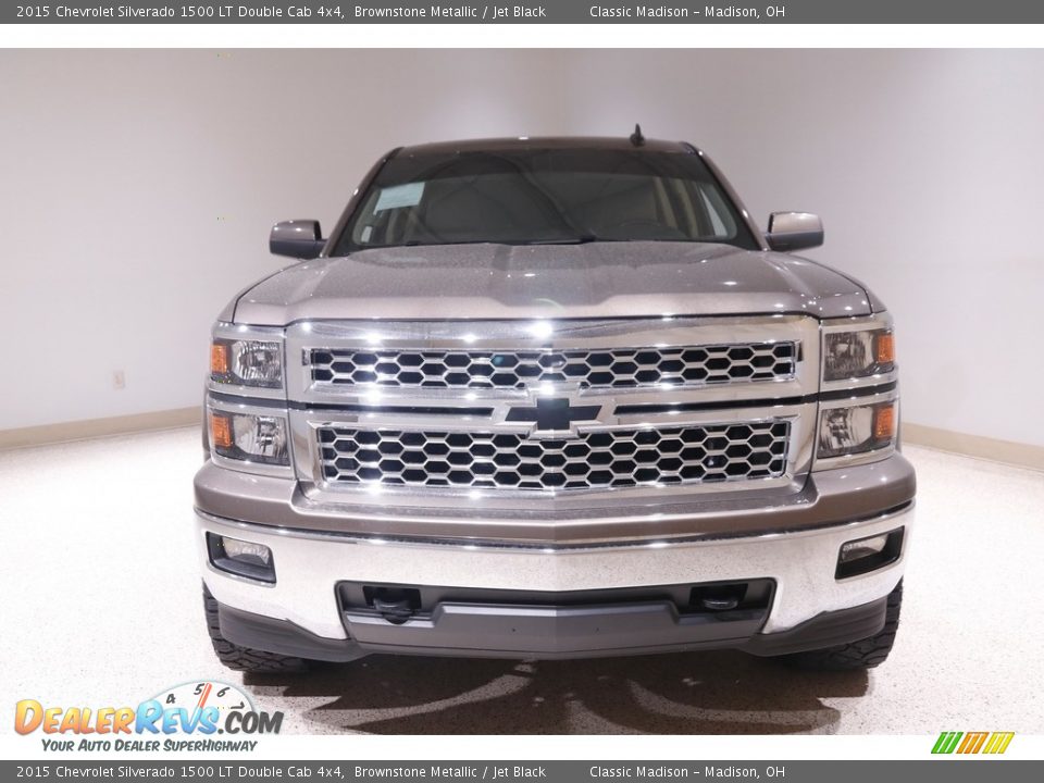 2015 Chevrolet Silverado 1500 LT Double Cab 4x4 Brownstone Metallic / Jet Black Photo #2