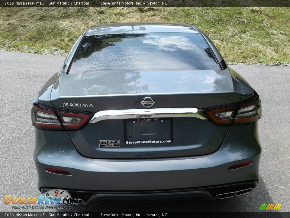 2019 Nissan Maxima S Gun Metallic / Charcoal Photo #7