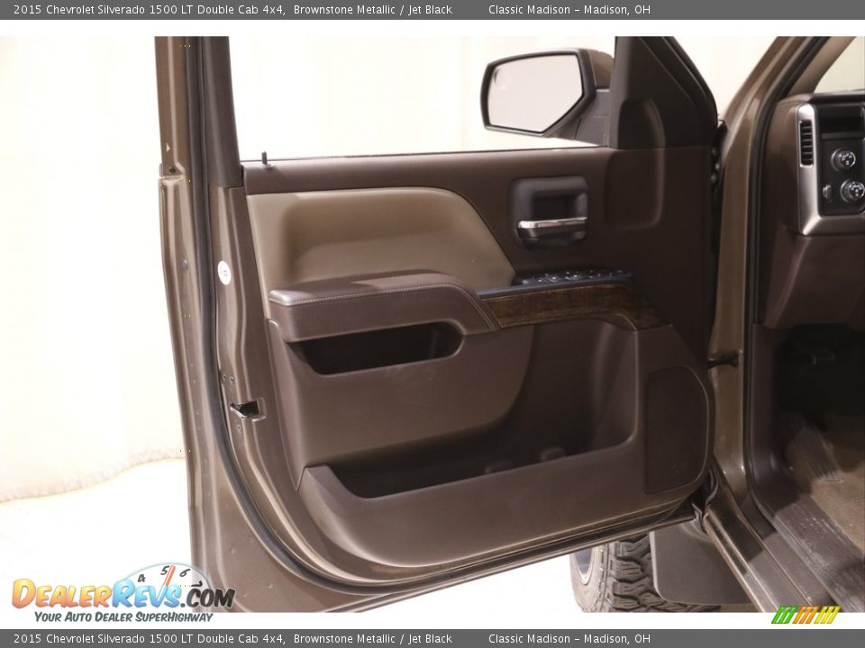 2015 Chevrolet Silverado 1500 LT Double Cab 4x4 Brownstone Metallic / Jet Black Photo #4