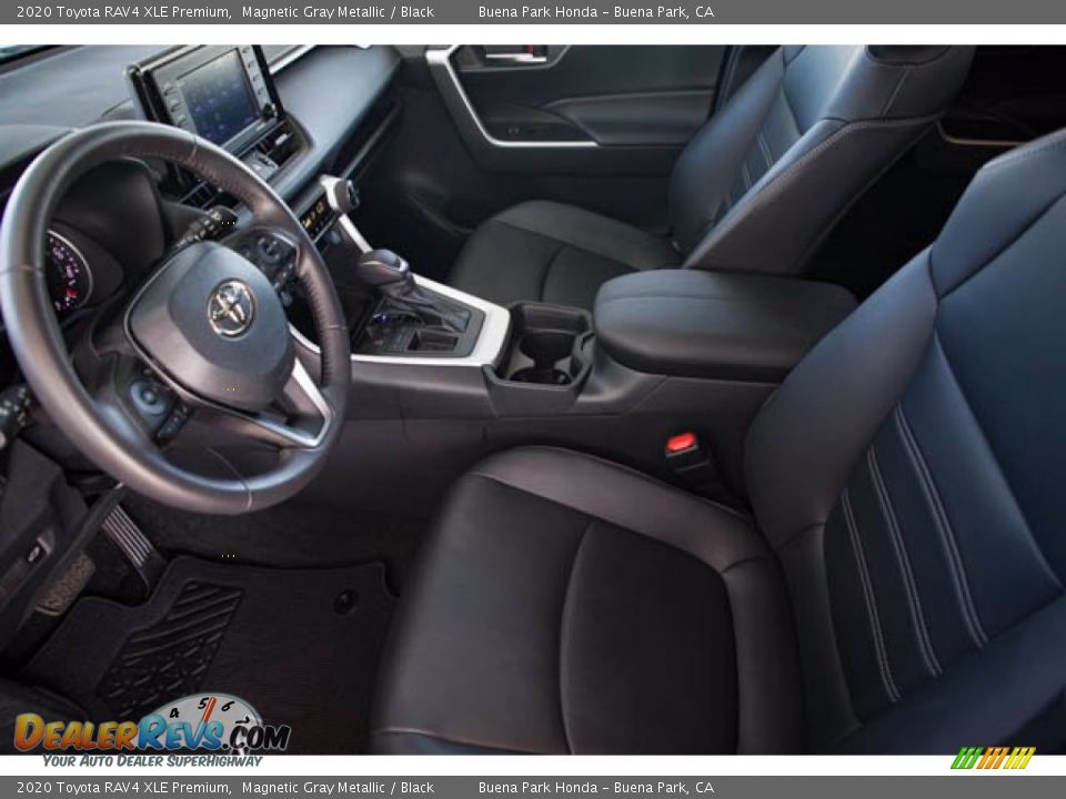 2020 Toyota RAV4 XLE Premium Magnetic Gray Metallic / Black Photo #3