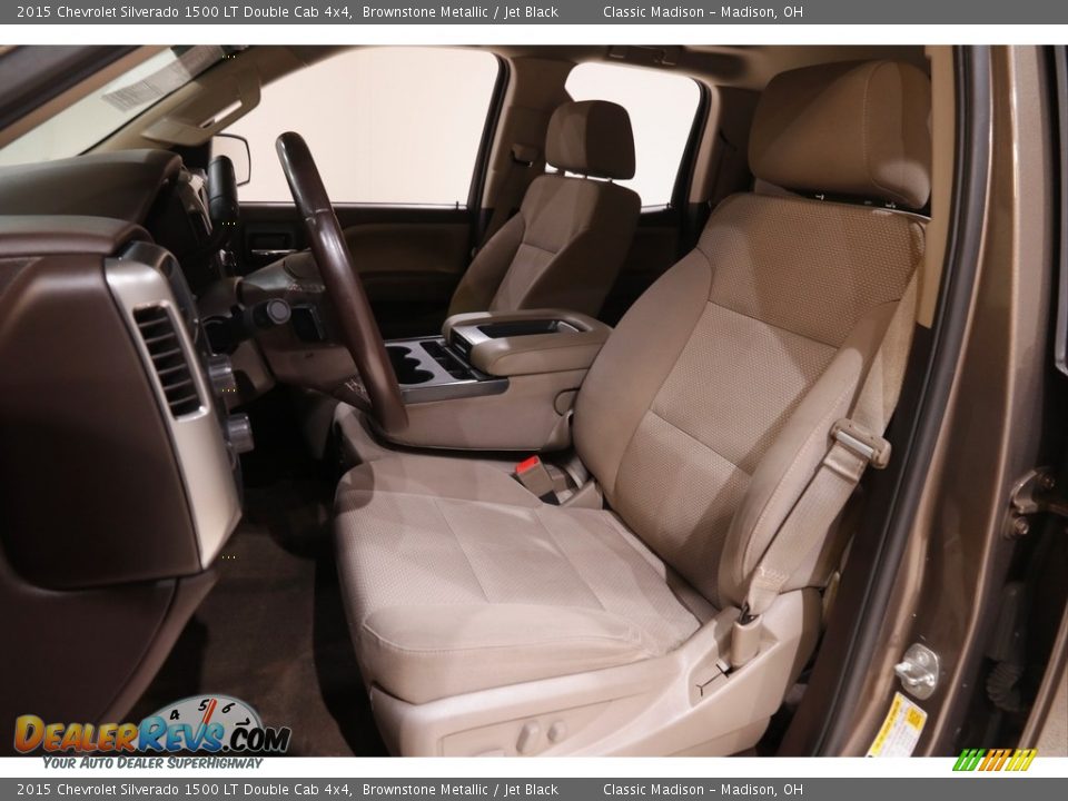 2015 Chevrolet Silverado 1500 LT Double Cab 4x4 Brownstone Metallic / Jet Black Photo #5