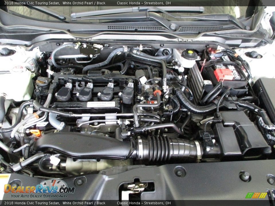 2018 Honda Civic Touring Sedan 1.5 Liter Turbocharged DOHC 16-Valve 4 Cylinder Engine Photo #13