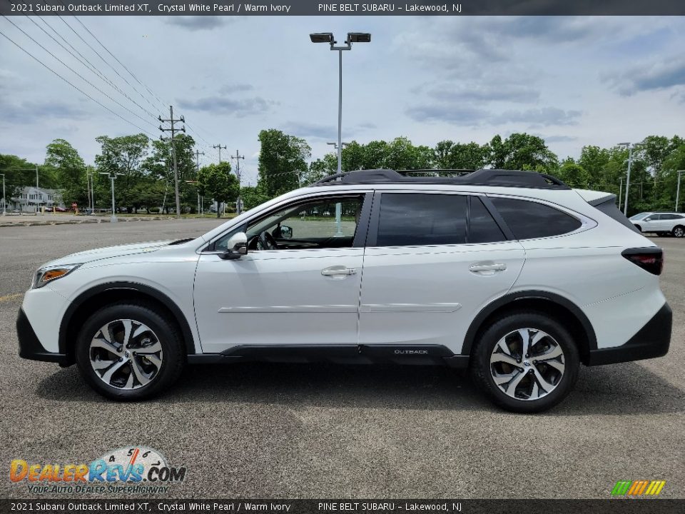 2021 Subaru Outback Limited XT Crystal White Pearl / Warm Ivory Photo #4