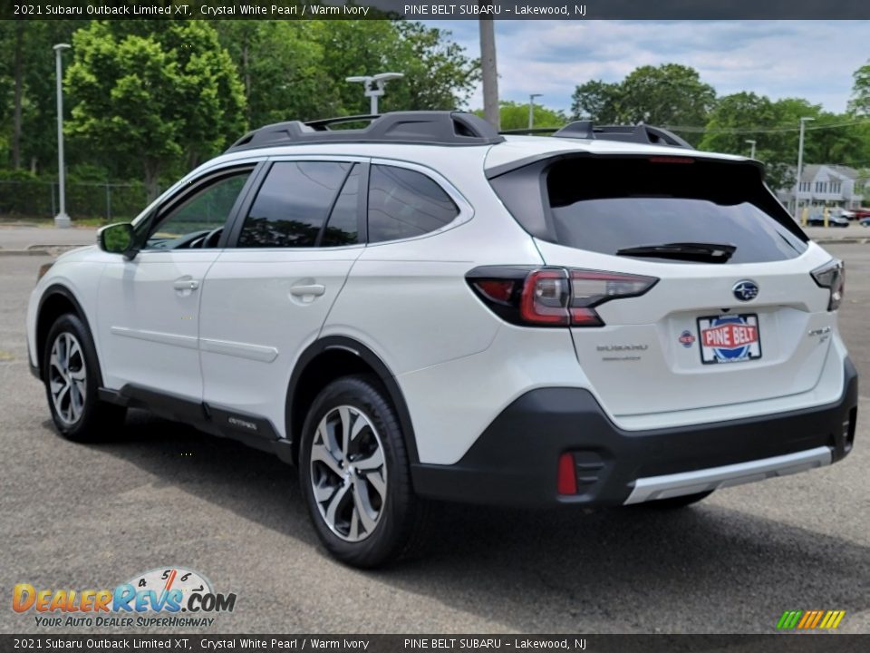 2021 Subaru Outback Limited XT Crystal White Pearl / Warm Ivory Photo #6