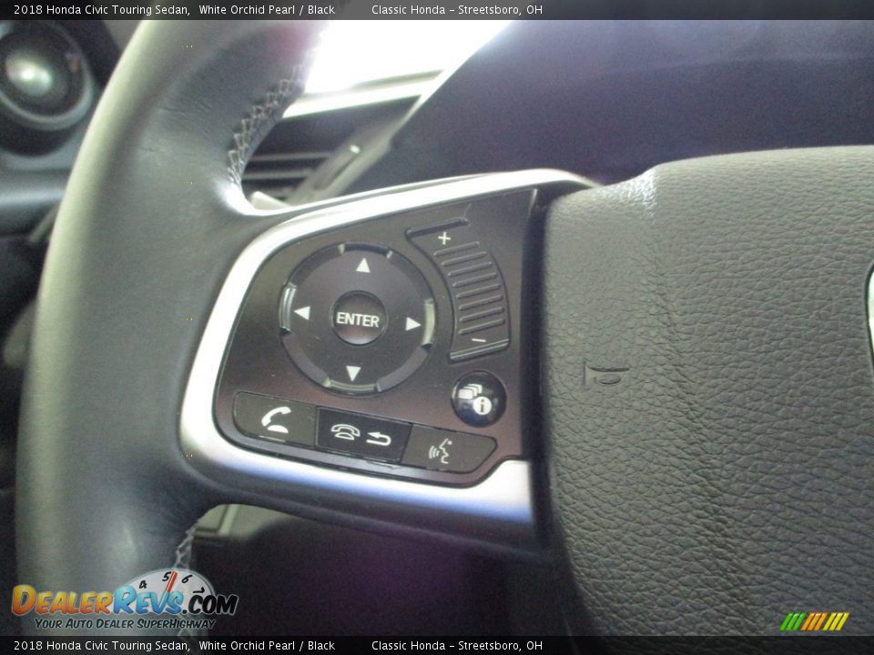2018 Honda Civic Touring Sedan Steering Wheel Photo #31