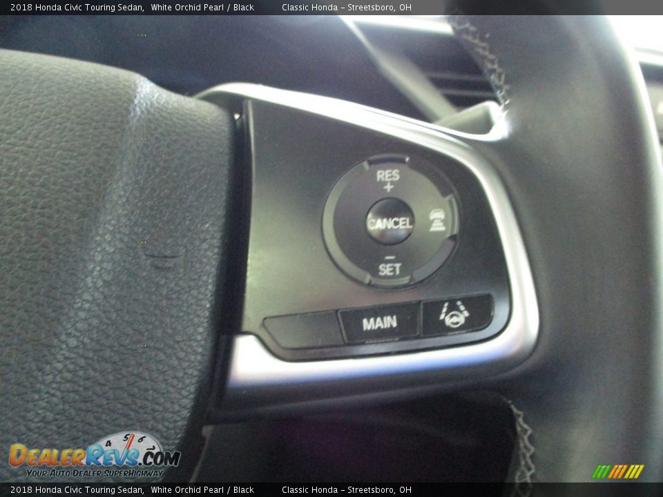 2018 Honda Civic Touring Sedan Steering Wheel Photo #32