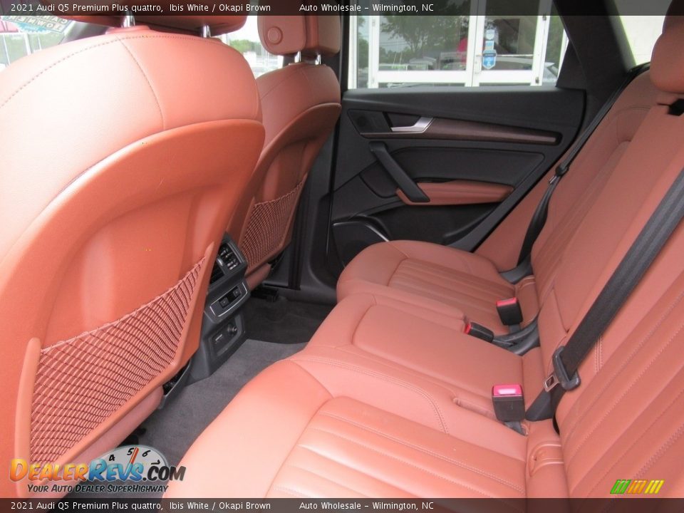 Rear Seat of 2021 Audi Q5 Premium Plus quattro Photo #11
