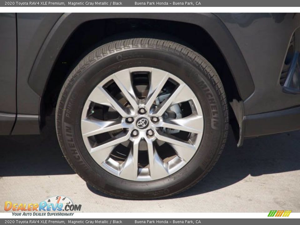 2020 Toyota RAV4 XLE Premium Magnetic Gray Metallic / Black Photo #36