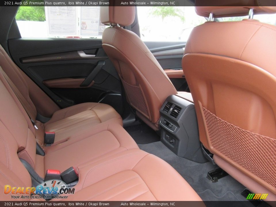 Rear Seat of 2021 Audi Q5 Premium Plus quattro Photo #13