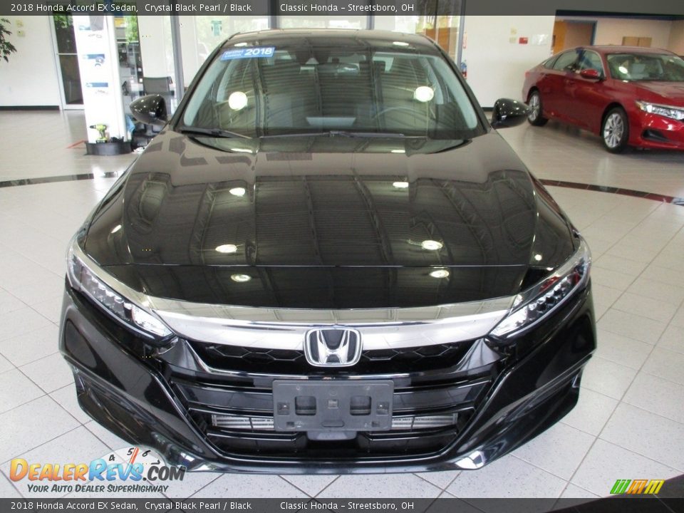 2018 Honda Accord EX Sedan Crystal Black Pearl / Black Photo #2