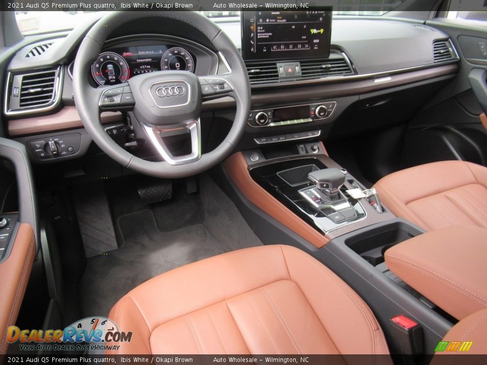 Okapi Brown Interior - 2021 Audi Q5 Premium Plus quattro Photo #15