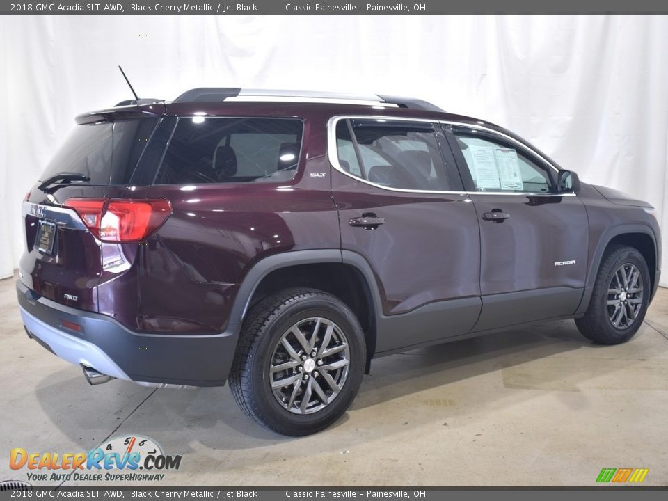 2018 GMC Acadia SLT AWD Black Cherry Metallic / Jet Black Photo #2