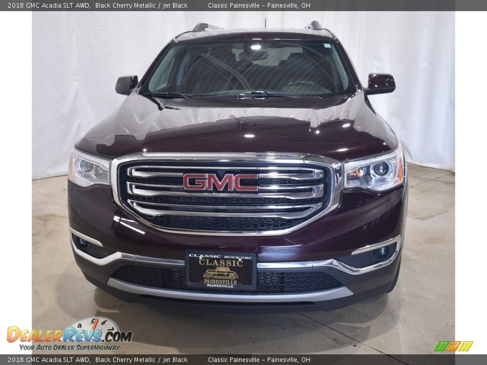 2018 GMC Acadia SLT AWD Black Cherry Metallic / Jet Black Photo #4