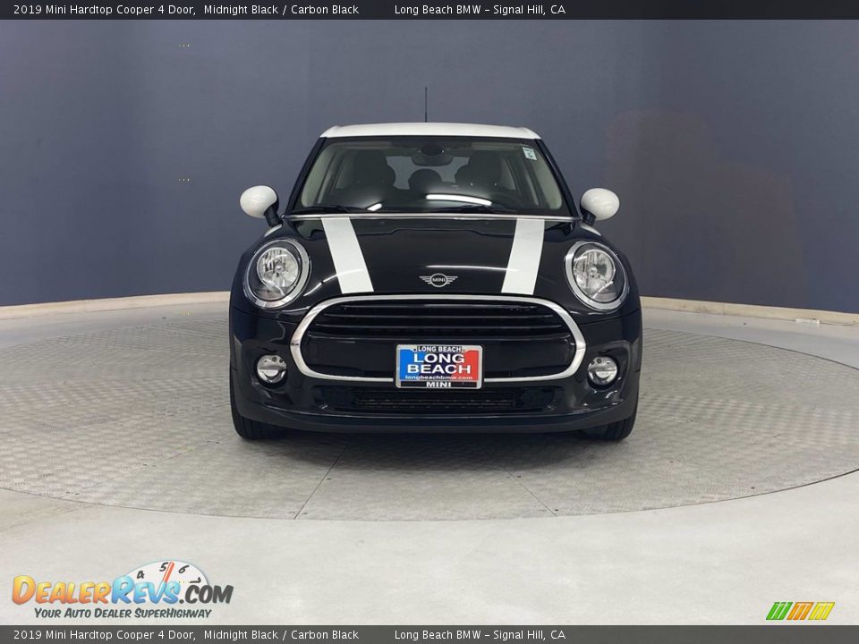 2019 Mini Hardtop Cooper 4 Door Midnight Black / Carbon Black Photo #2