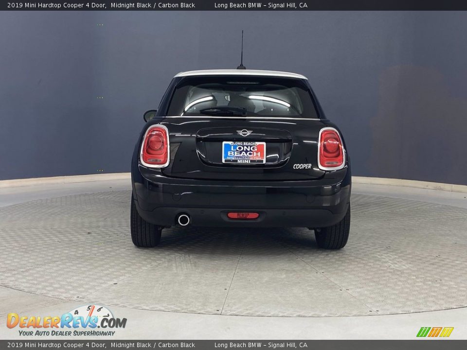 2019 Mini Hardtop Cooper 4 Door Midnight Black / Carbon Black Photo #4