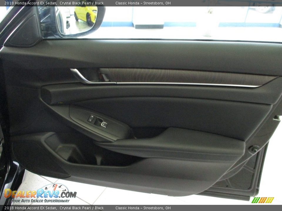 2018 Honda Accord EX Sedan Crystal Black Pearl / Black Photo #14
