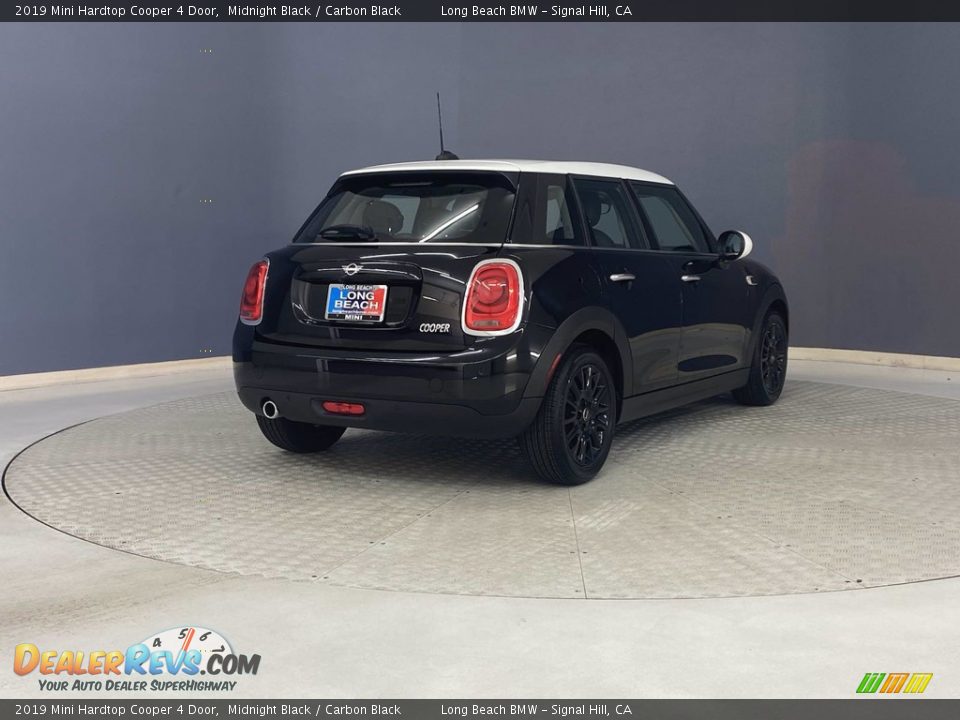 2019 Mini Hardtop Cooper 4 Door Midnight Black / Carbon Black Photo #5