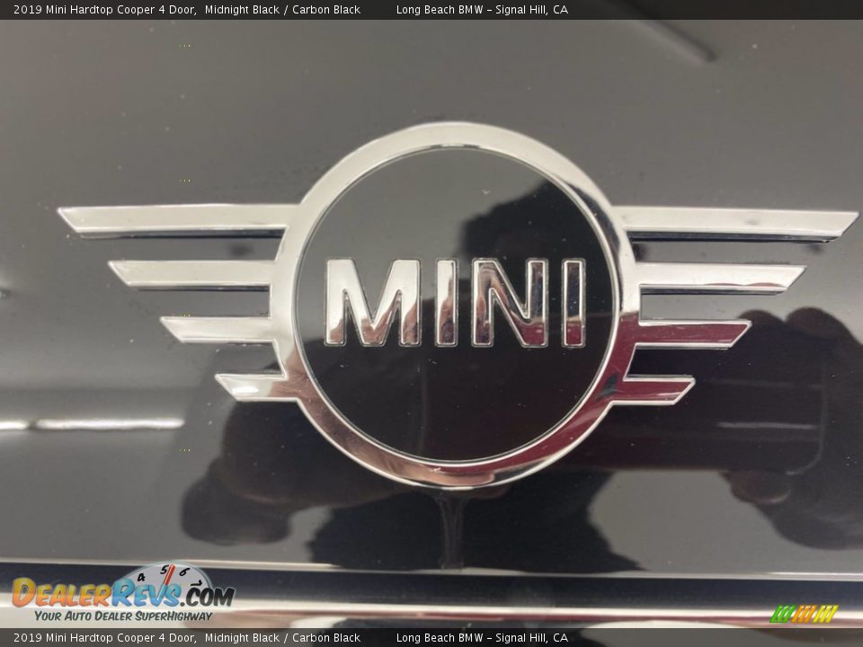 2019 Mini Hardtop Cooper 4 Door Midnight Black / Carbon Black Photo #8